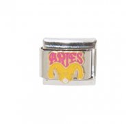 Aries Word Italian charm (21/3-20/4) 9mm Italian charm