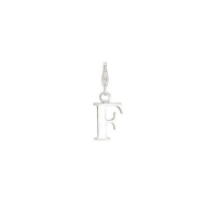 Letter F - Clip on charm fits Thomas Sabo Style Bracelets