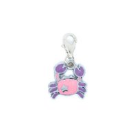 Zodiac Sparkly Cancer - Clip on charm fits Thomas Sabo