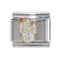 Princess castle - 9mm Italian charm