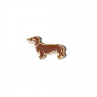 Dachshund Dog 9mm floating charm