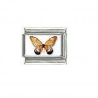 Butterfly photo a107 - 9mm Italian charm