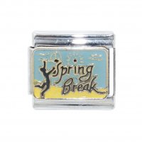 Spring Break - 9mm Enamel Italian Charm