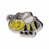Bee (a) 10mm floating charm - fits origami owl