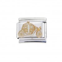 Princess carriage - 9mm Italian charm