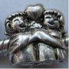 EB181 - Bead with couple with heart
