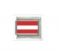 Flag - Austria photo 9mm Italian charm