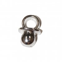 Dummy silvertone 8mm floating locket charm