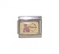 Sagittarius photo (23/11-21/12) 9mm Italian charm
