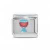 Glass of wine (a) - 9mm Italian charm