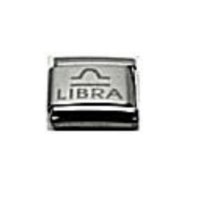 Libra laser (24/9-23/10) 9mm Italian charm