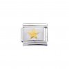 Gold Coloured Star - 9mm Italian charm