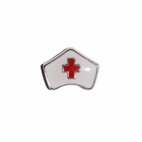 Nurses Hat 10mm floating locket charm fits living memory lockets