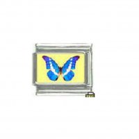 Butterfly photo a49 - 9mm Italian charm