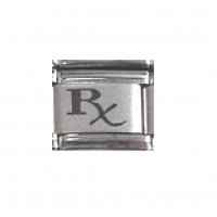 RX pharmacist - 9mm Laser Italian Charm
