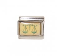 Libra photo (24/9-23/10) 9mm Italian charm