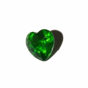 May birthstone heart 5mm floating locket charm