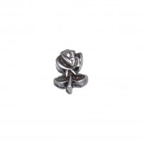 Matte Rose 7mm floating locket charm