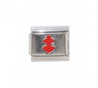 Sagittarius symbol - (23/11-21/12) 9mm Italian charm