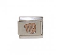 Virgo symbol - Italian charm (24/8-23/9) 9mm Italian charm