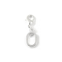 Letter O - Clip on charm fits Thomas Sabo style bracelets