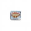 Welcome Las Vegas - 9mm enamel Italian Charm