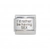 I'd rather be having sex - 9mm Laser Italian charm