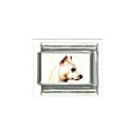 Dog charm - Miniature Pinscher 1 - 9mm Italian charm