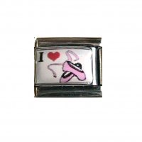 I love ballet (a) - photo 9mm Italian charm