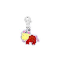 Zodiac Sparkly Taurus - Clip on charm fits Thomas Sabo