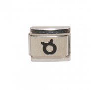Taurus symbol Italian charm (21/4-21/5) 9mm Italian charm