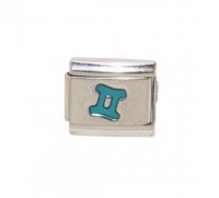 Gemini symbol - Italian charm (22/5-21/6) 9mm Italian charm