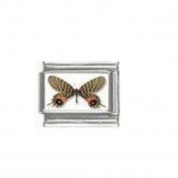 Butterfly photo a12 - 9mm Italian charm