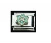 March Flower New Birthstone - Aquamarine - 9mm Italian charm