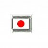 Flag - Japan photo 9mm Italian charm