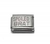 Spoiled Brat (b) - Laser 9mm Italian Charm