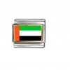 Flag - United Arab Emirates - UAE photo enamel 9mm Italian charm