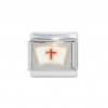 Nurses Hat (a) - 9mm enamel Italian charm
