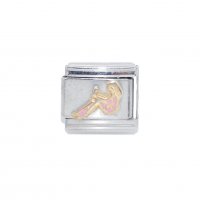 Virgo enamel (24/8-23/9) 9mm Italian charm