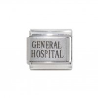 General Hospital - 9mm Laser Italian charm