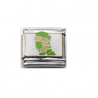 Surgeon theatre nurse- 9mm enamel Italian charm