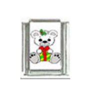 New Christmas (ap) - Bear 9mm Italian Charm