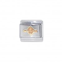 Sagittarius enamel (23/11-21/12) 9mm Italian charm