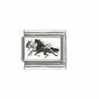 Horse (aj) - photo 9mm Italian charm