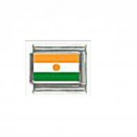 Flag - Niger photo 9mm Italian charm
