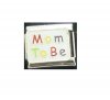 Mom to be - Multicoloured enamel 9mm Italian charm