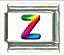 Rainbow letter - Z
