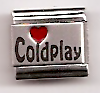 Love Coldplay - laser charm