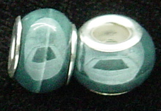 EB217 - Blue shiny bead